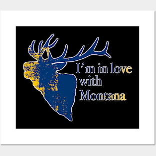 In love with Montana Posters and Art